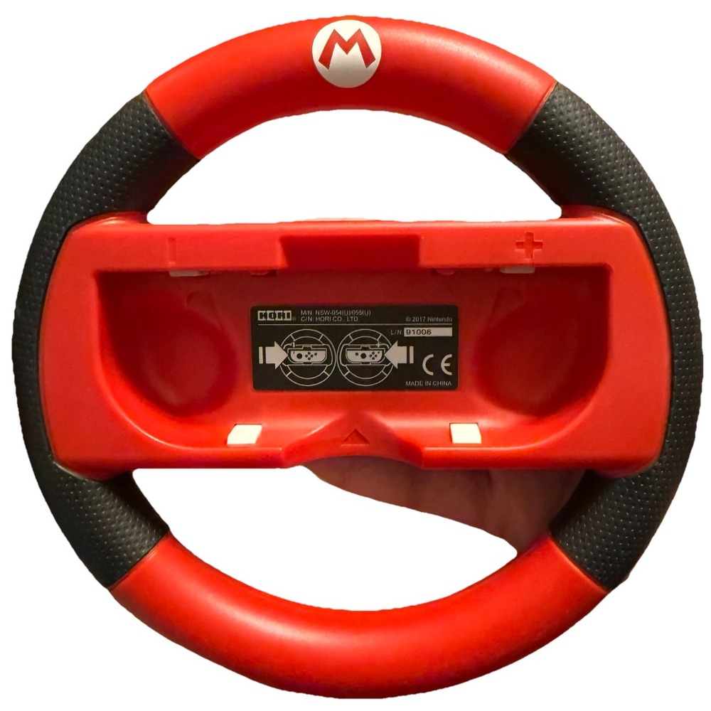Hori Mario Kart Wheel‎ Controller attachment for Nintendo Switch Red 2017